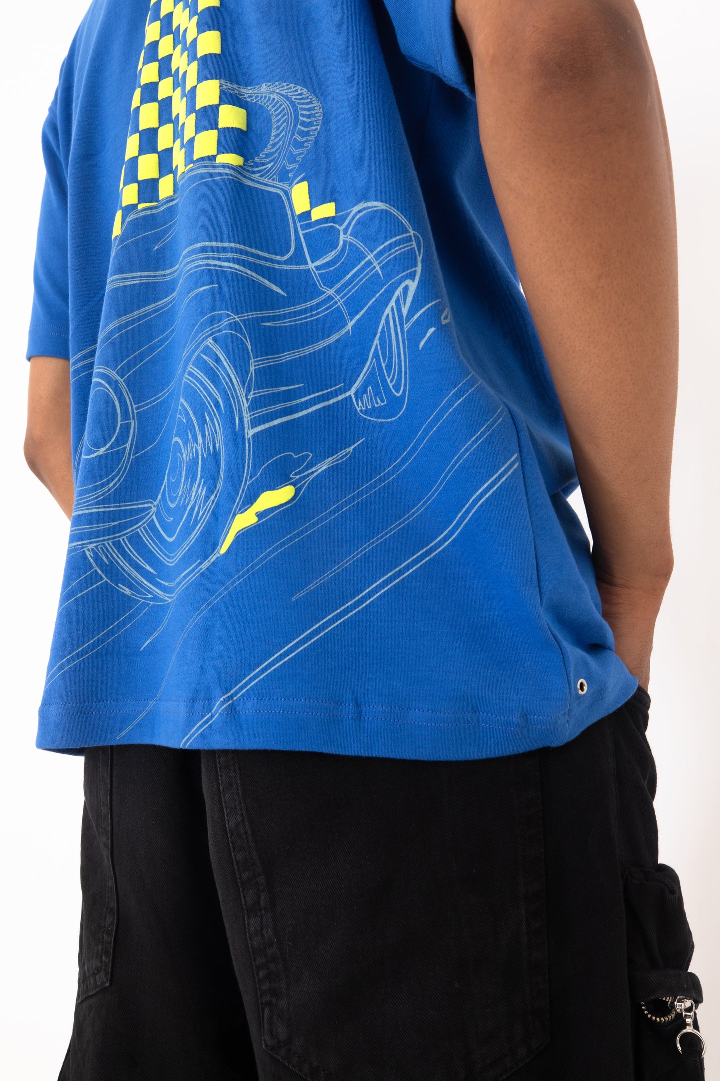 Further Away- Electric Blue