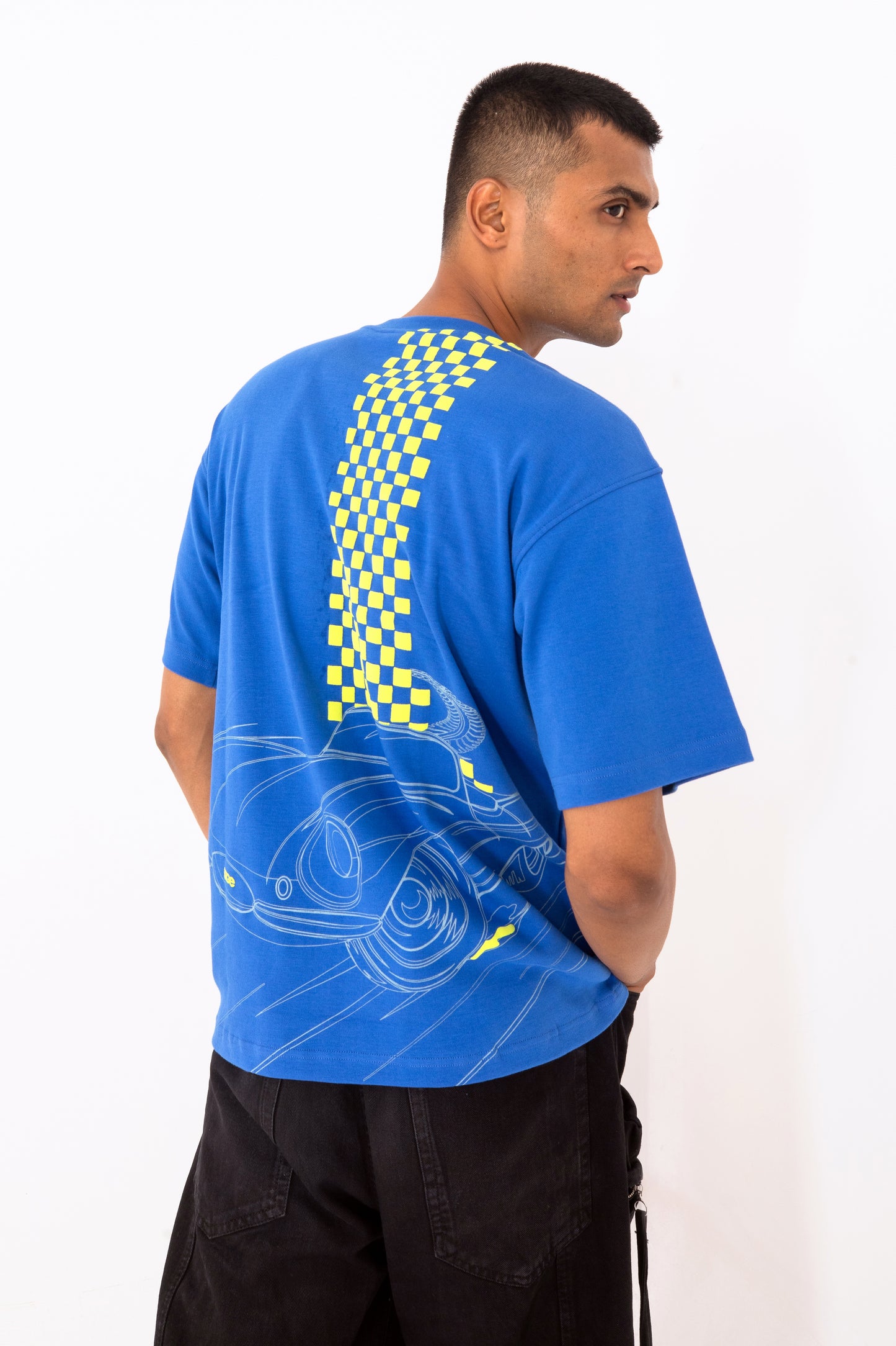 Further Away- Electric Blue