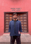 '404' Overshirt- Navy