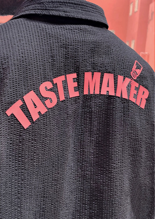 The 'taste-maker' Overshirt- Black