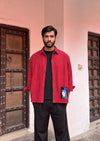 '404' Overshirt- Maroon