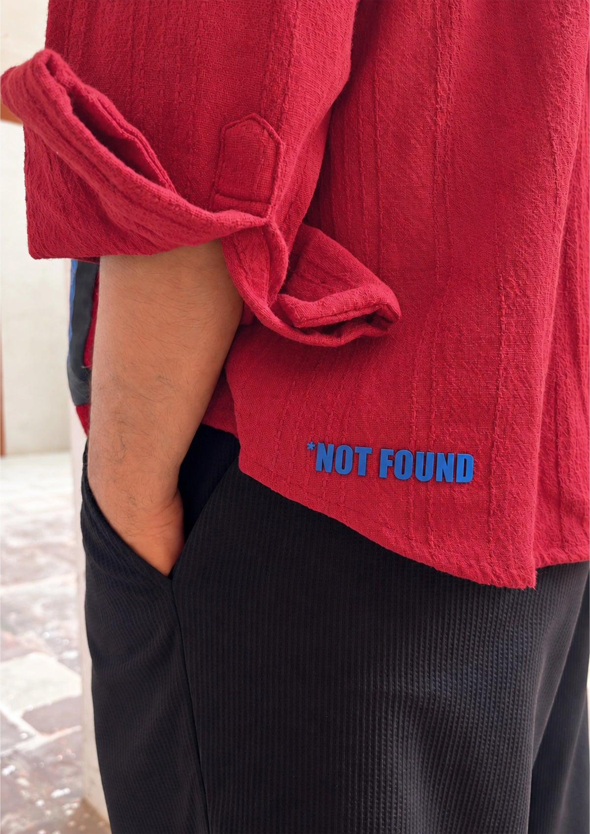 '404' Overshirt- Maroon