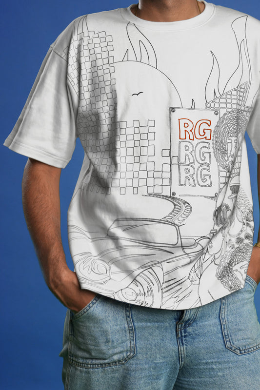 It begins here - Unisex T-Shirt